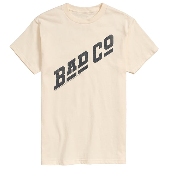 Bad Company - Logo Light - Men's Short Sleeve Graphic T-Shirt