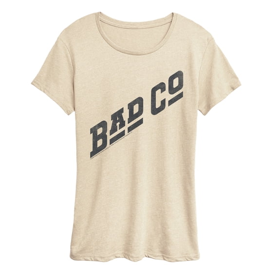 Bad Company - Logo Light - Women's Short Sleeve Graphic T-Shirt