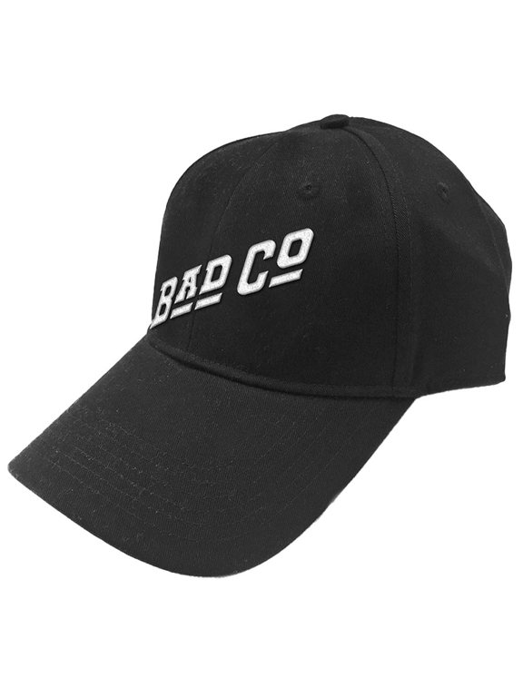 Men's Slant Logo Baseball Hat Adjustable Black