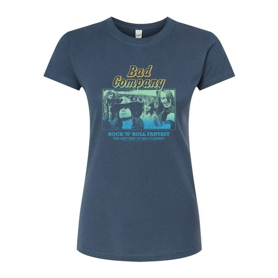Bad Company - Rock N Roll Fantasy - Juniors Fitted Graphic T-Shirt