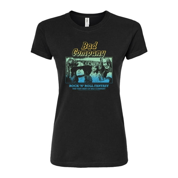 Bad Company - Rock N Roll Fantasy - Juniors Fitted Graphic T-Shirt