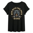 thumbnail image 1 of Bad Company - Run With The Pack - Womens Oversized Graphic T-Shirt, 1 of 4