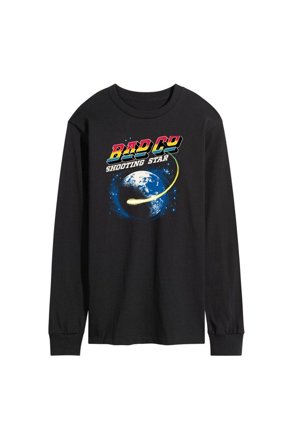 - Space - Men's Long Sleeve Graphic T-Shirt