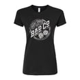 thumbnail image 1 of Bad Company - Straight Shooter Badge - Juniors Fitted Graphic T-Shirt, 1 of 5