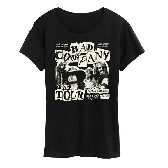 Bad Company - Tour - Women's Short Sleeve Graphic T-Shirt