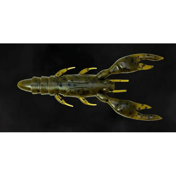 Bad Craw - Green Pumpkin Red, Pack of 7