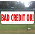 thumbnail image 1 of Bad Credit Ok 13 oz Vinyl Banner With Metal Grommets, 1 of 4