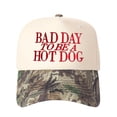 thumbnail image 1 of Bad Day To BE Embroidered Trucker Hat Humorous Novelty Statement Cap Unisex Adjustable Snapback for Weekend and Party Wear, 1 of 5