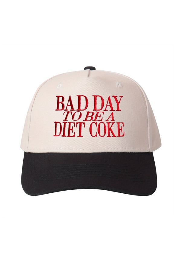 Bad Day To BE Embroidered Trucker Hat Humorous Novelty Statement Cap Unisex Adjustable Snapback for Weekend and Party Wear