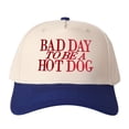 thumbnail image 1 of Bad Day To BE Embroidered Trucker Hat Humorous Novelty Statement Cap Unisex Adjustable Snapback for Weekend and Party Wear, 1 of 5