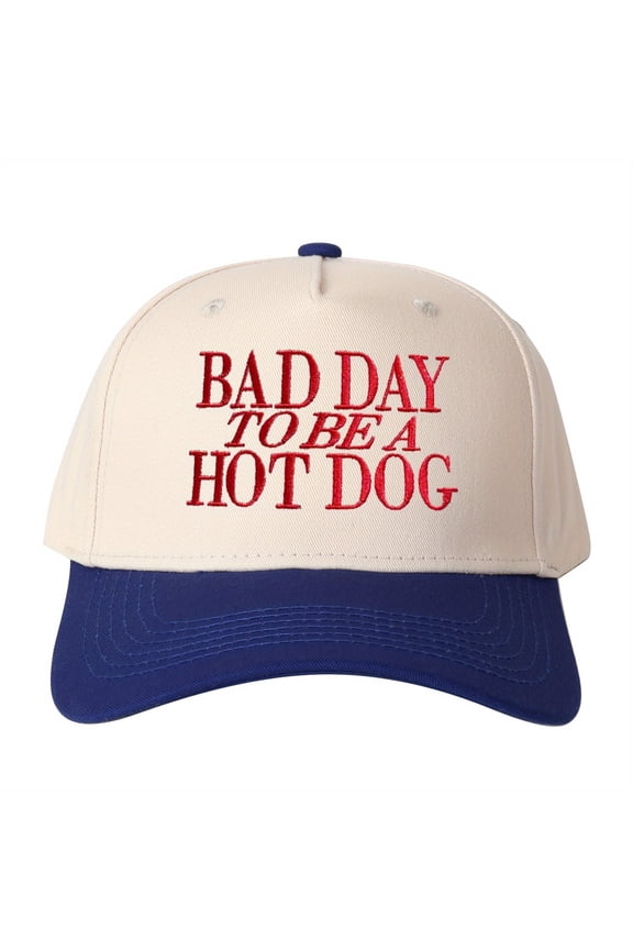 Bad Day To BE Embroidered Trucker Hat Humorous Novelty Statement Cap Unisex Adjustable Snapback for Weekend and Party Wear