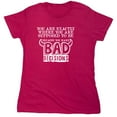 thumbnail image 1 of Bad Decisions Sarcastic Humor Novelty Funny Women's Casual Tees, 1 of 3