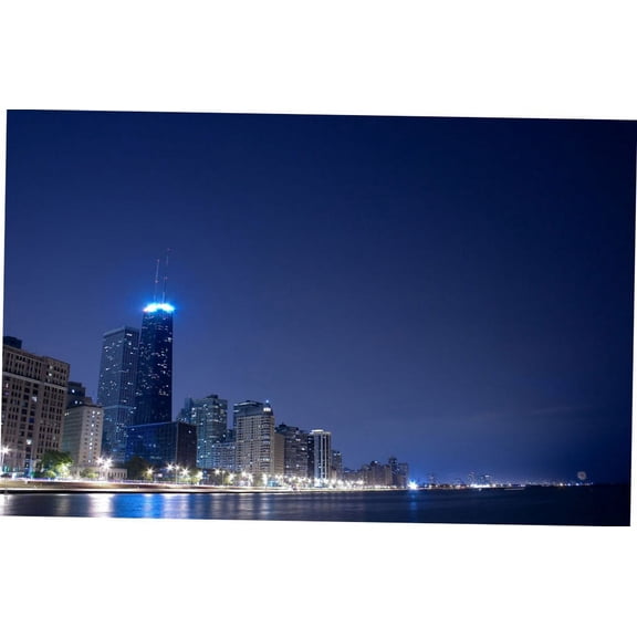 Bad Dog Posters Chicago Poster 24inx36in 24x36 poster Color Category: Multi, Unframed, Ages: Adults