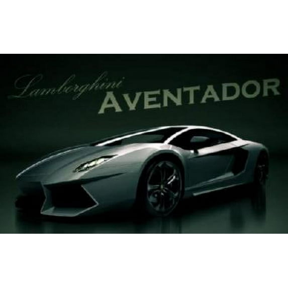Bad Dog Posters Lamborghini Aventador Poster 24inx36in Poster 24x36 Poster Color Category: Multi, Unframed, Ages: Adults