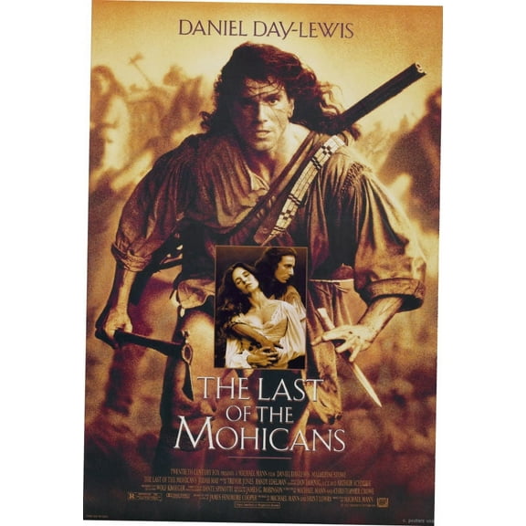 Bad Dog Posters Last Of The Mohicans Mini Movie Poster 24inx36in 24x36 Poster Color Category: Multi, Unframed, Ages: Adults, Rectangle
