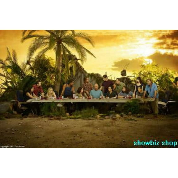 Bad Dog Posters Lost Last Supper Tv Poster #01 24inx36in Poster 24x36 Poster Color Category: Multi, Unframed, Ages: Adults