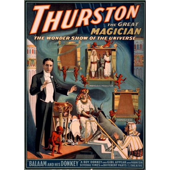 Bad Dog Posters Magic Mini Poster 11inx17inin Thurston 11x17 poster Color Category: Multi, Unframed, Ages: Adults, Rectangle
