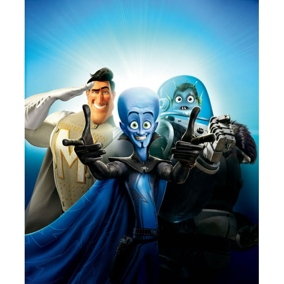 Bad Dog Posters Megamind Mini Poster 11inx17in Mini Poster 11x17 poster Color Category: Multi, Unframed, Ages: Adults