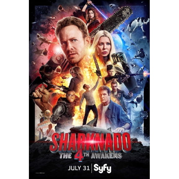 Bad Dog Posters Sharknado 4 Poster 11x17 Poster