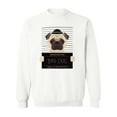 thumbnail image 1 of Bad Dog Pug Sweatshirt Women -SPIdeals Designs, Female 5X-Large, 1 of 4