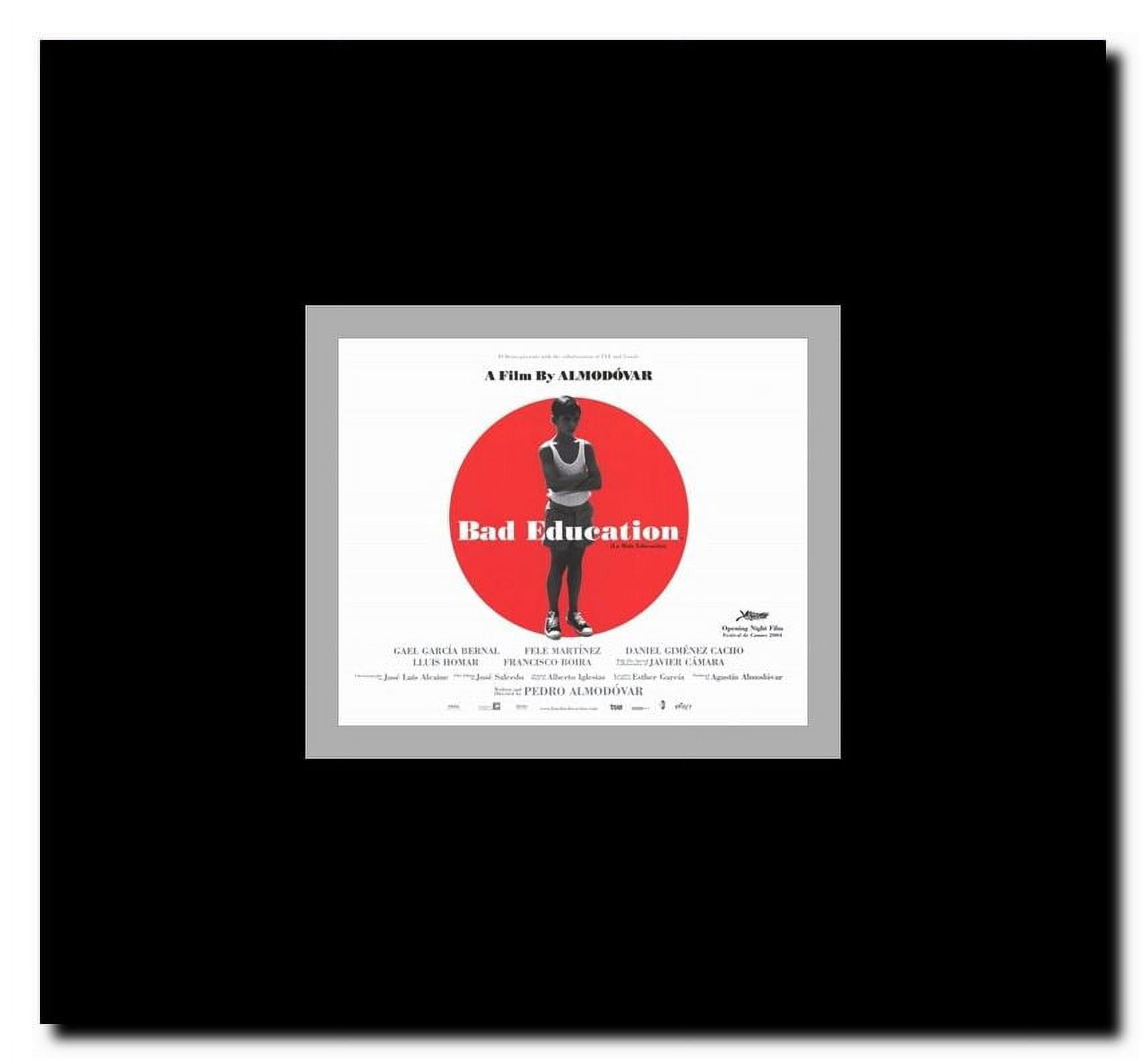Bad Education Framed Movie Poster