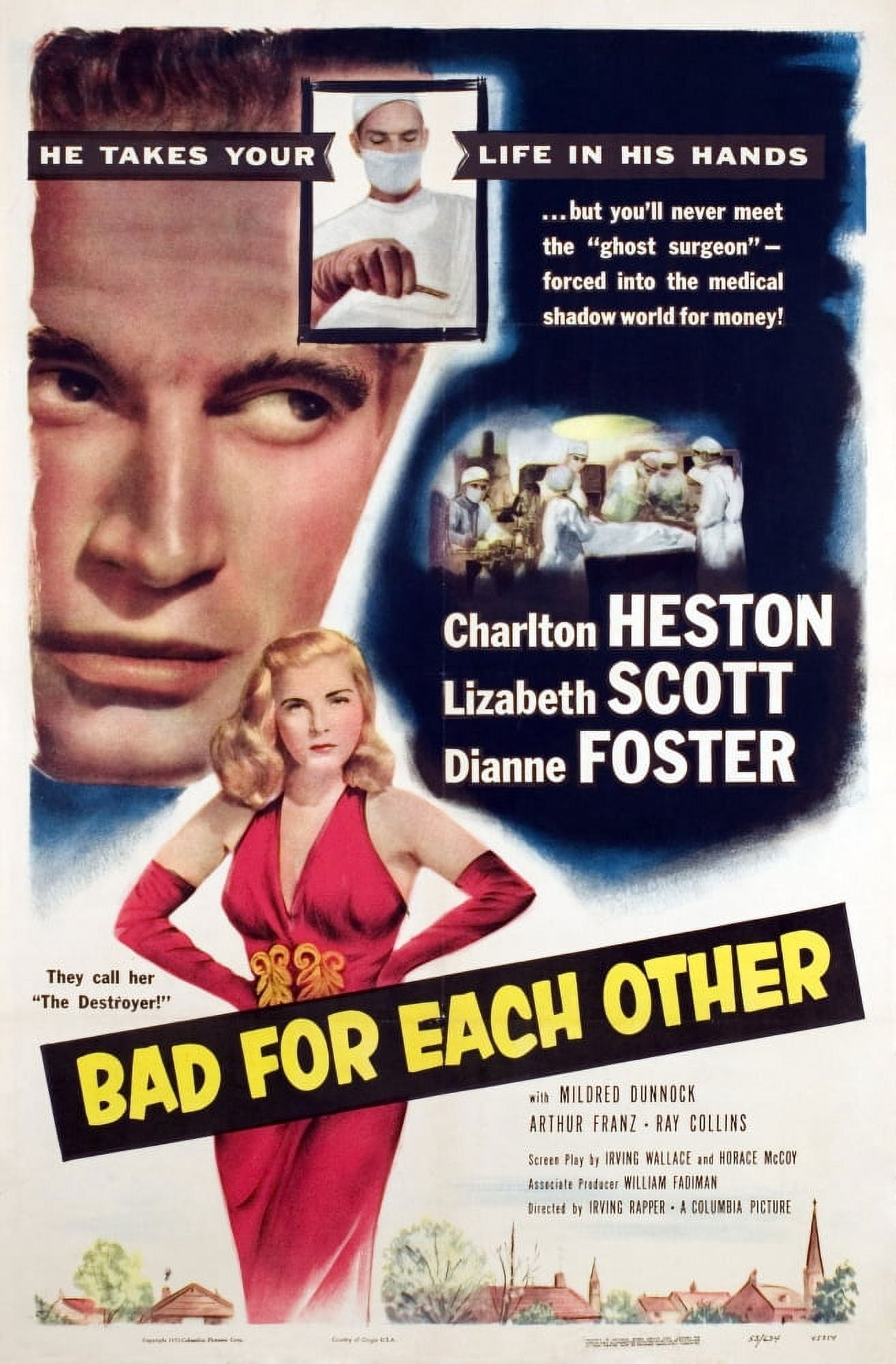 Bad For Each Other Canvas Art - (11 x 17)