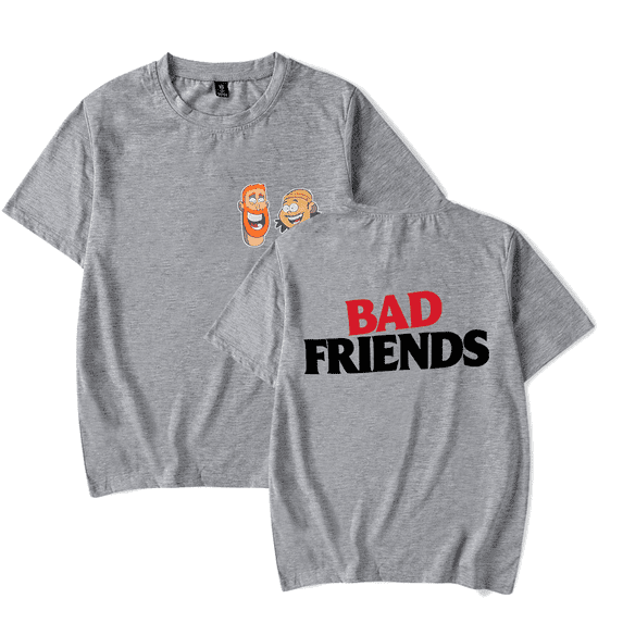Bad Friends Merch Bad Friends Classic T-shirt Unisex Men Women Short Sleeve Tee Crewneck Top