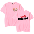 thumbnail image 1 of Bad Friends Merch Bad Friends Classic T-shirt Unisex Men Women Short Sleeve Tee Crewneck Top, 1 of 2