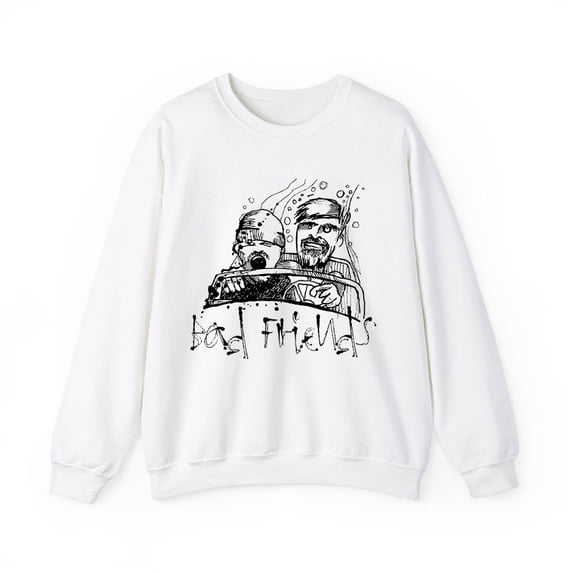 Bad Friends Merch Fear & Loathing Sweatshirt Crewneck Fashion Unisex Men Women Long Sleeve Pullover
