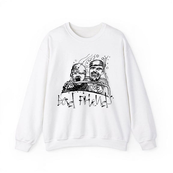 Bad Friends Merch Fear & Loathing Sweatshirt Crewneck Fashion Unisex Men Women Long Sleeve Pullover