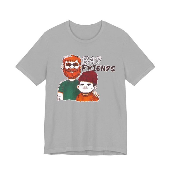 Bad Friends Merch Hairy Tee Printed Shirt Unisex Men Women T-shirt Short Sleeve Top