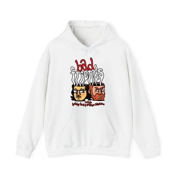 Bad Friends Merch Logo Hoodie Printed Hoodies Fashion Unisex Men Women Long Sleeve Pullover