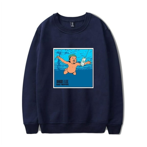 Bad Friends Merch Sweatshirt Nevermind Crewneck Men Women Long Sleeve Hoodie Pullover Top