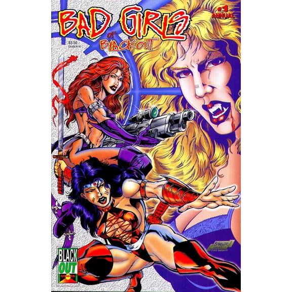 Bad Girls of Blackout Annual #1 VF ; Blackout Comic Book