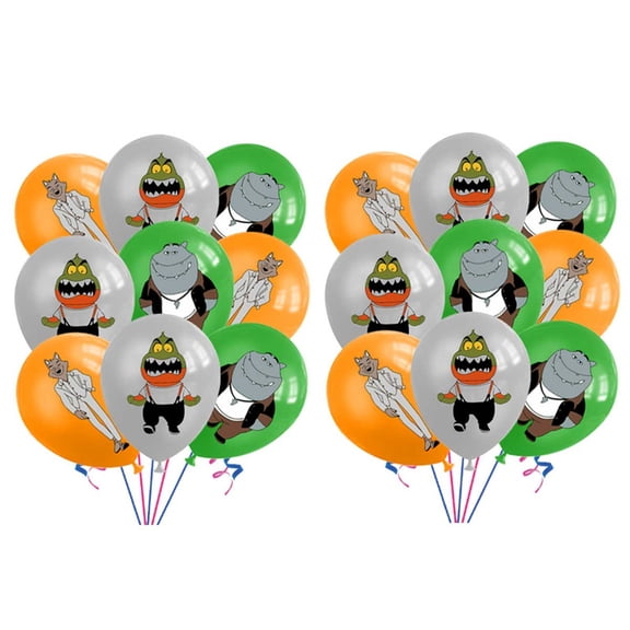 Bad Guys Balloons Party Supplies Birthday Favors Decorations Decor Kit Latex