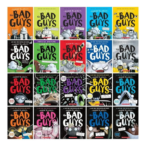 Bad Guys Complete Book Series Set (1-20)