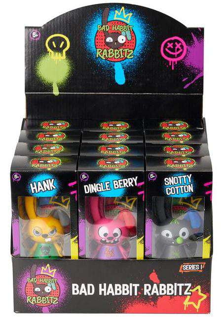 Bad Habbit Rabbitz Series 1 Mini Figure Box (12 Packs) - Walmart.com