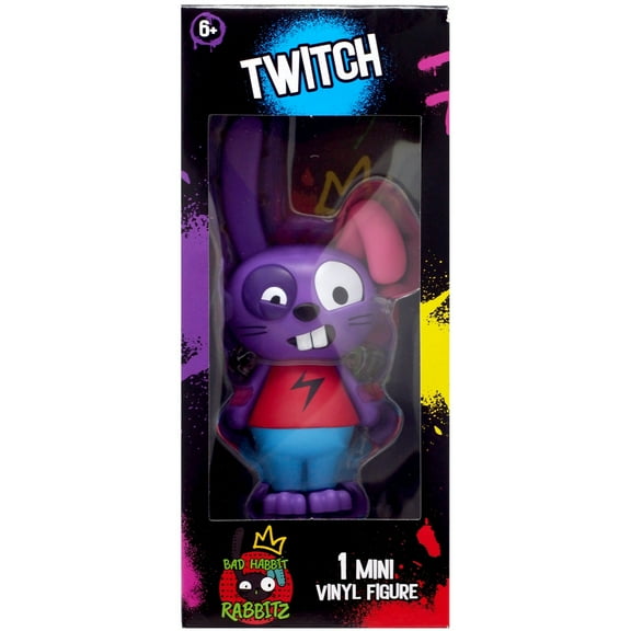 Bad Habbit Rabbitz Series 1 Twitch Mini Figure Pack