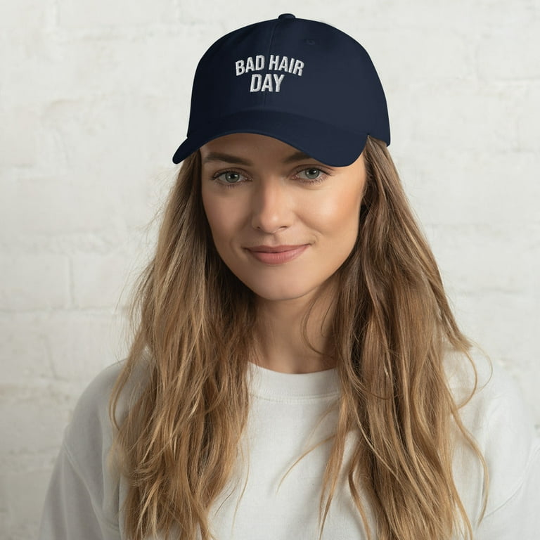 Bad Hair Day Hat Natural Hair Funny Workout Dad hat Walmart