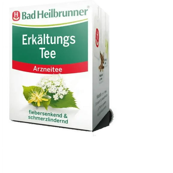 Bad Heilbrunner herbal tea: COLD Symptoms -1 box/ 8 tea bags