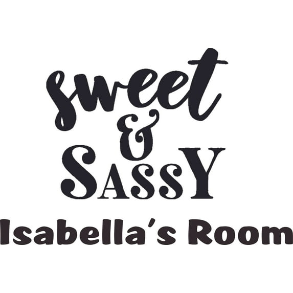 Too Bad I Don't Care Sassy Princess Custom Name Vinyl Wall Decal - Sass Popular Fairy Tale Cute Wall Décor Bedroom Living Room Entry - Removable - Size: 12 In x 20 In