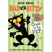 NICK BRUEL Bad Kitty: Bad Kitty Goes to the Vet (paperback black-and-white edition) (Paperback)