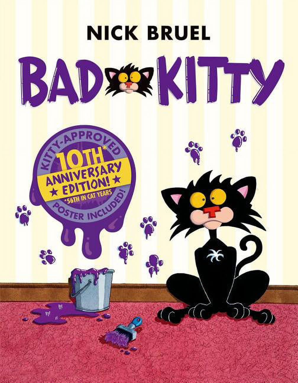 BAD KITTY 絵本 8冊セット NICK BRUEL Nick Bruel's Bad Kitty Series: Purrfect 8 Book Collection