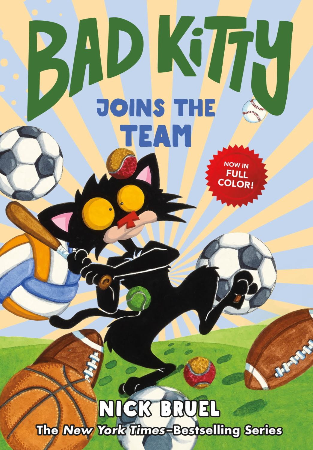 Bad Kitty Joins the Team (full-Color Edition) (Hardcover)