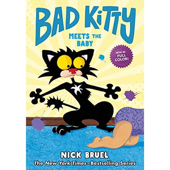 Pre-Owned Bad Kitty Meets the Baby (Graphic Novel): Now in Full Color! Hardcover
