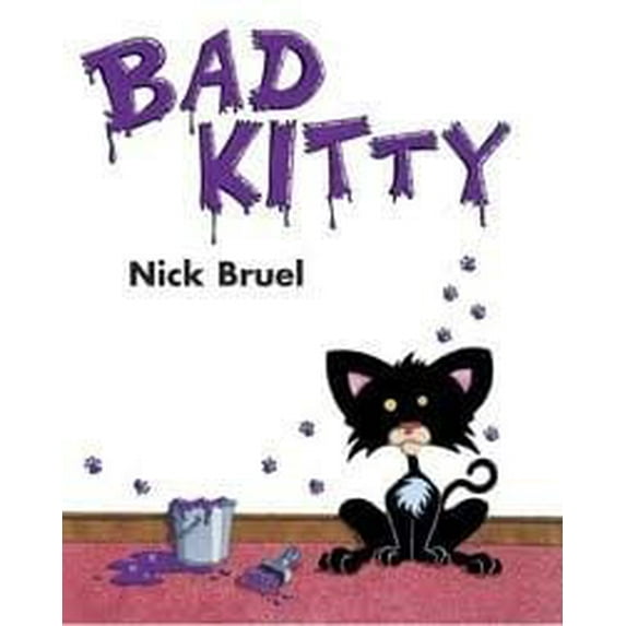 Pre-Owned Bad Kitty by Nick Bruel (Paperback) Children's Books English