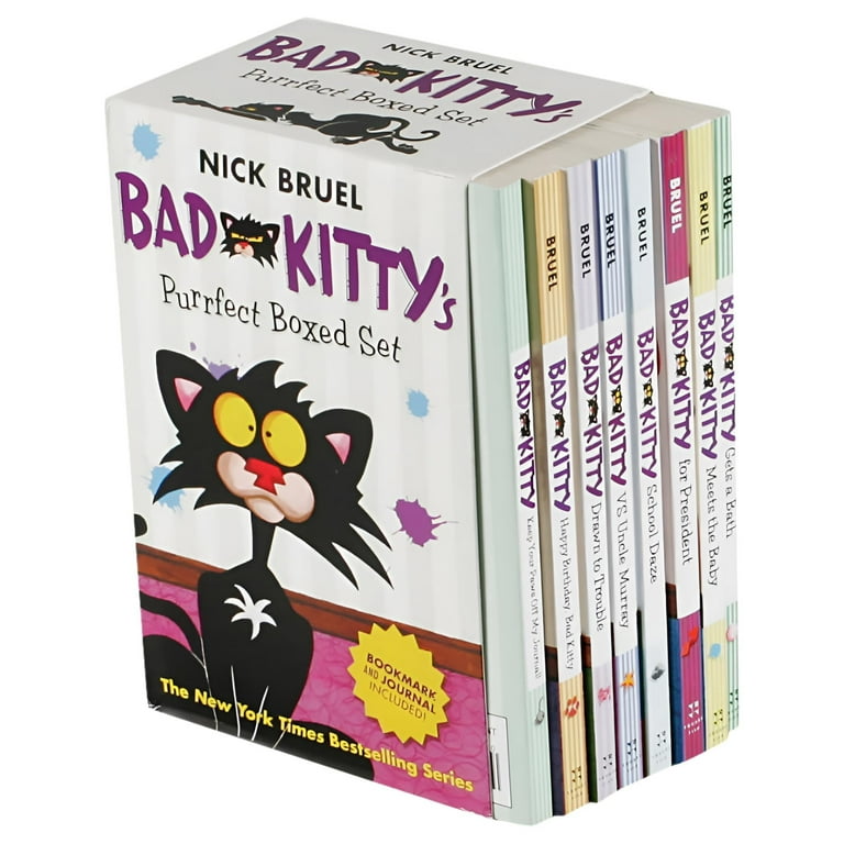 タイムセール 半額 Purrfect Series: Kitty Bad Bruel's Nick 8 Collection Book 絵本・児童書