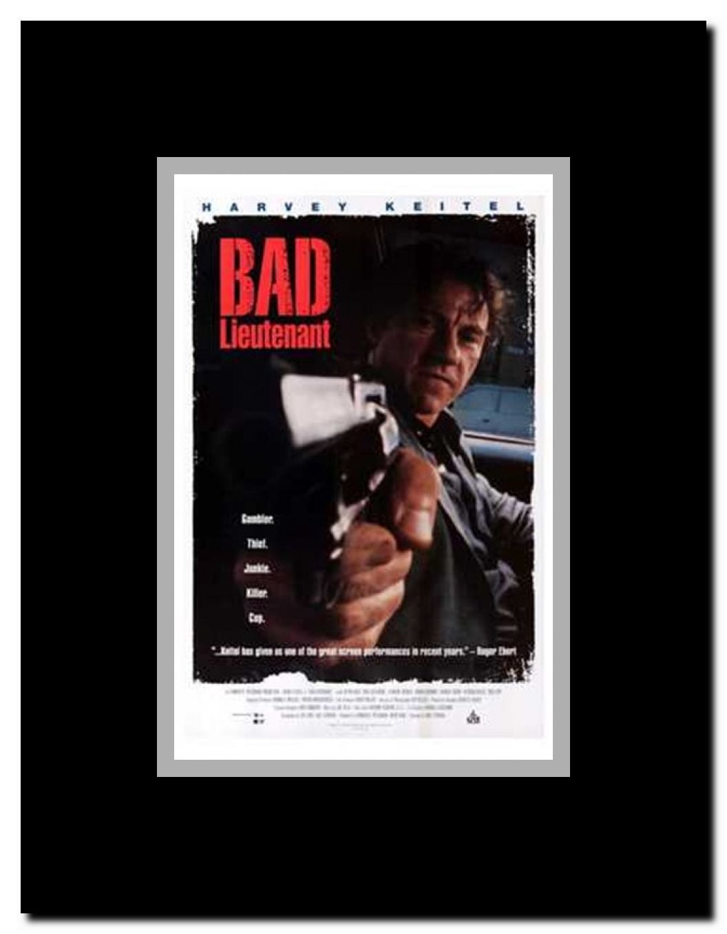 Bad Lieutenant Framed Movie Poster