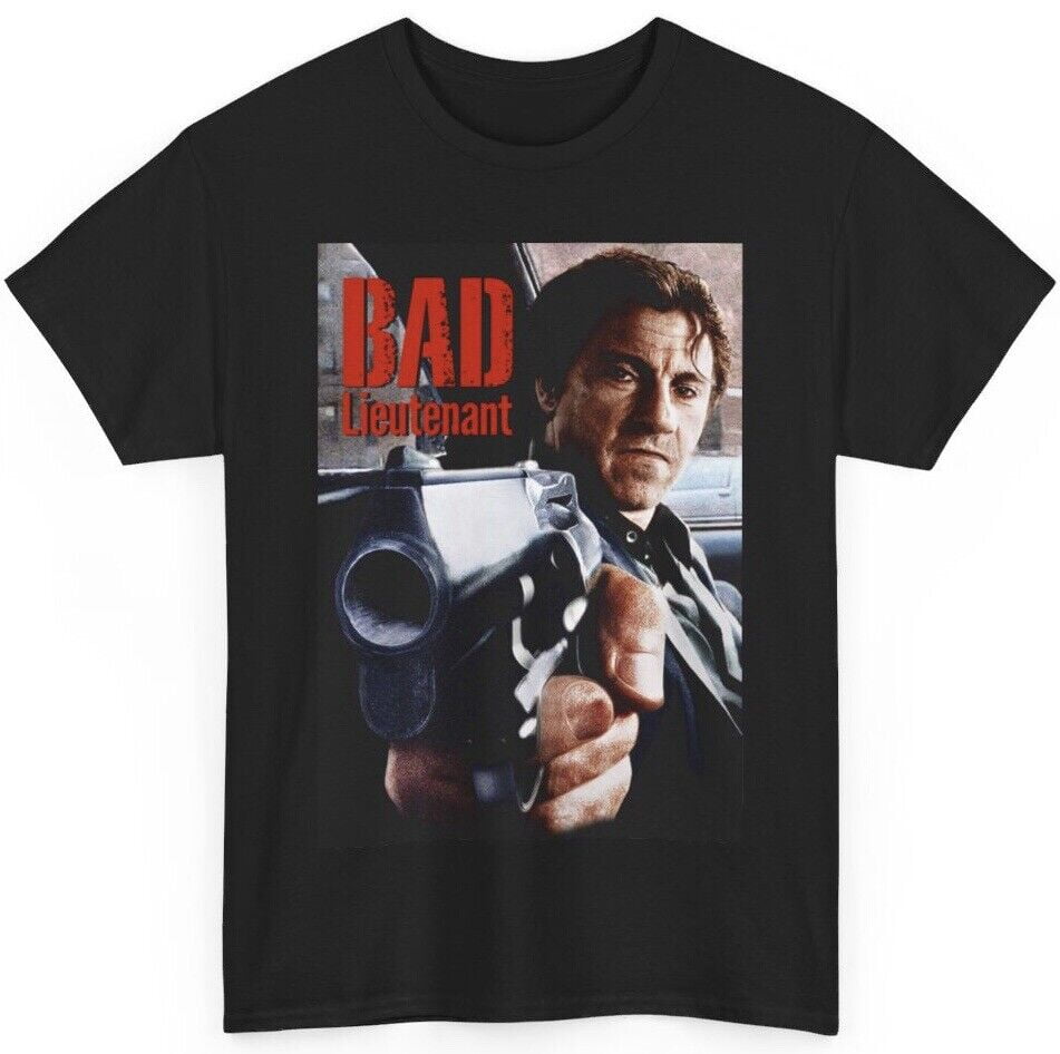 Bad Lieutenant T Shirt Harvey Keitel 90’s Crime Classic Poster Art