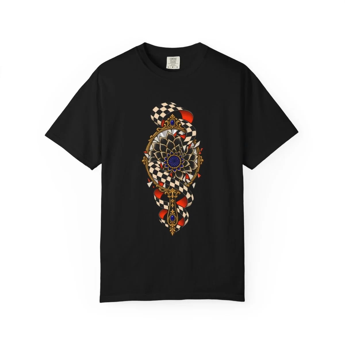 Bad Graphicks Bad Luck Blooms Lucky Omen Graphic T-Shirt - Walmart.com